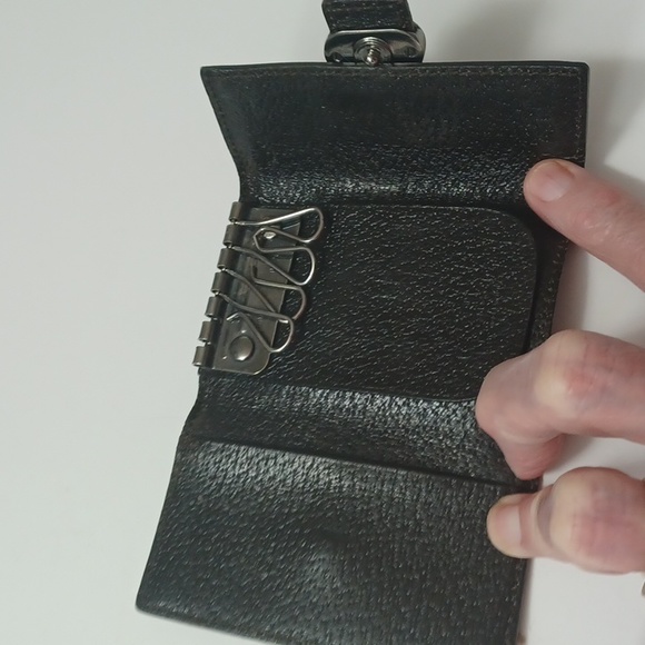 Authentic Vintage Black Gucci Tom Ford Compact Wallet & Key Holder - Picture 8 of 8